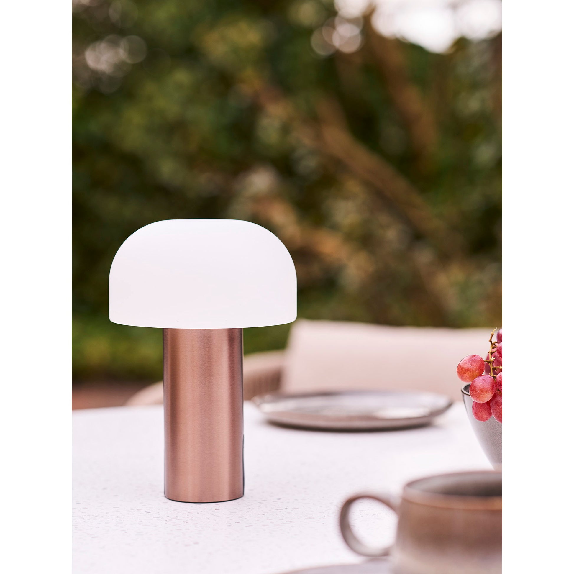 Lámpara LED Soham - Blanco / Cobre