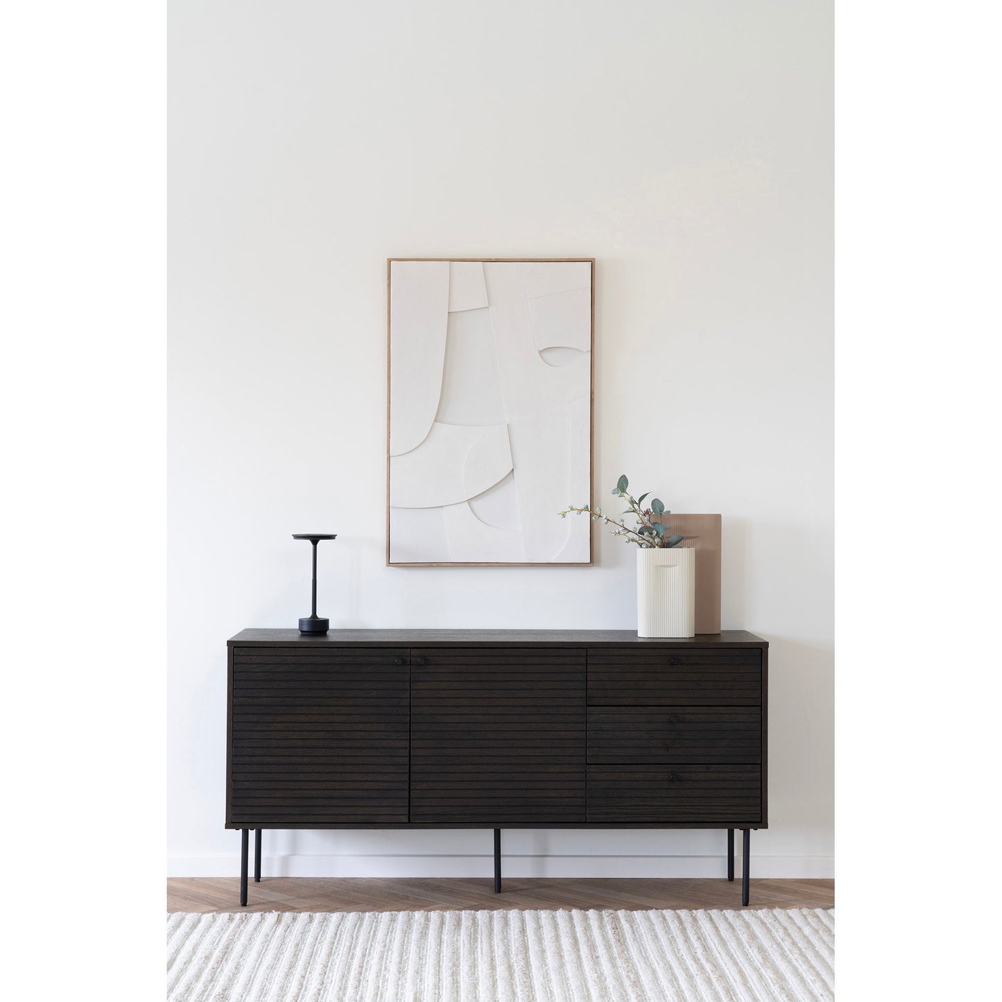 Lámpara de mesa Lyneham - Negro