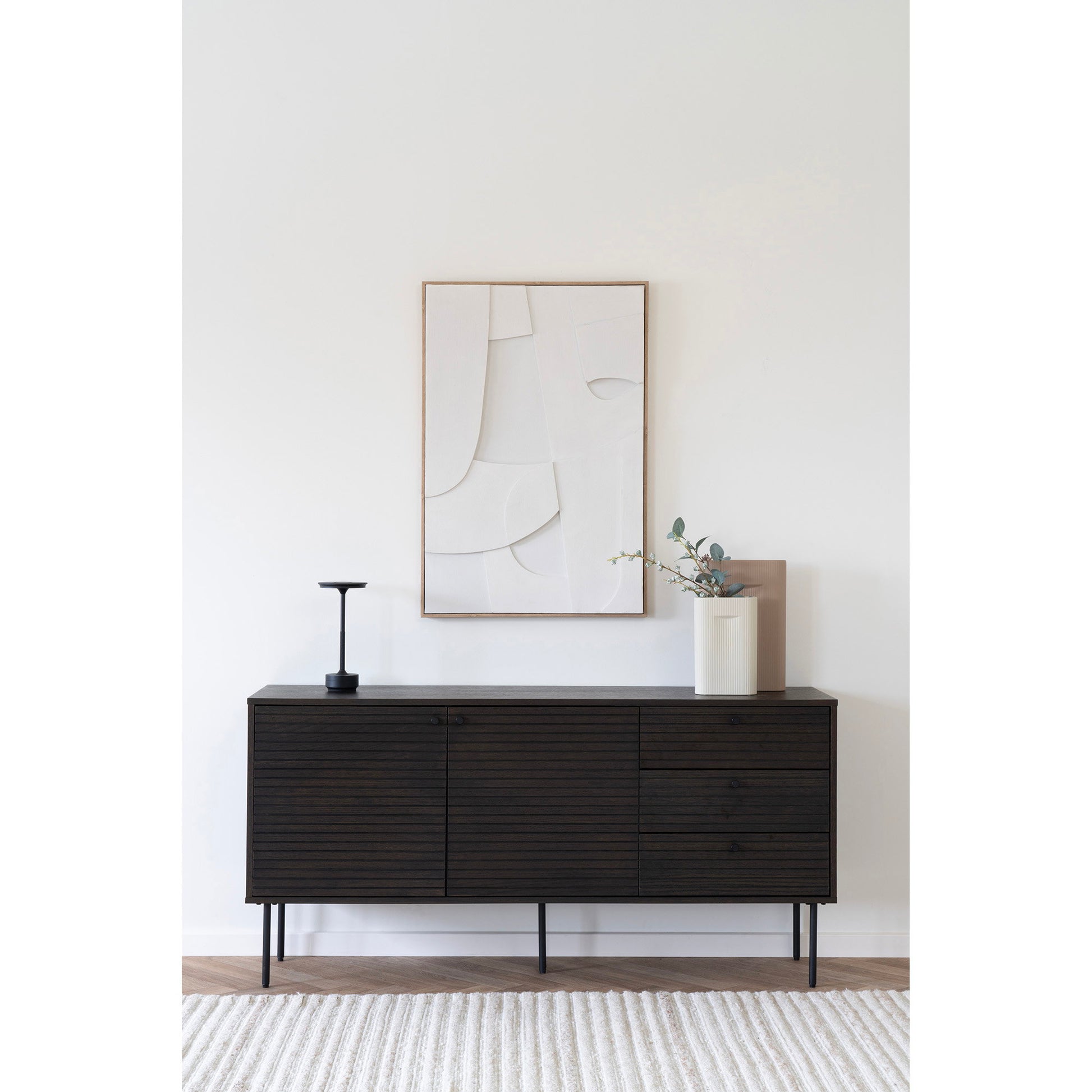 Lámpara de mesa Lyneham - Negro