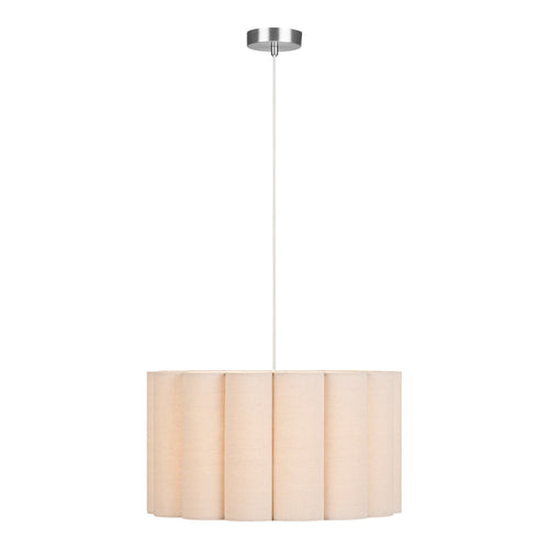 Lámpara colgante Watton - Beige / Gris