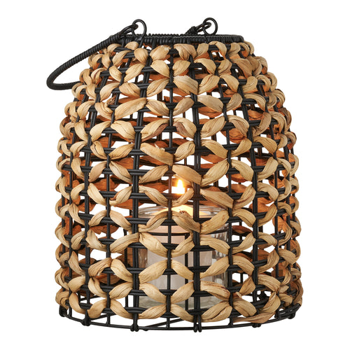 Pinto Lantern - natural and black