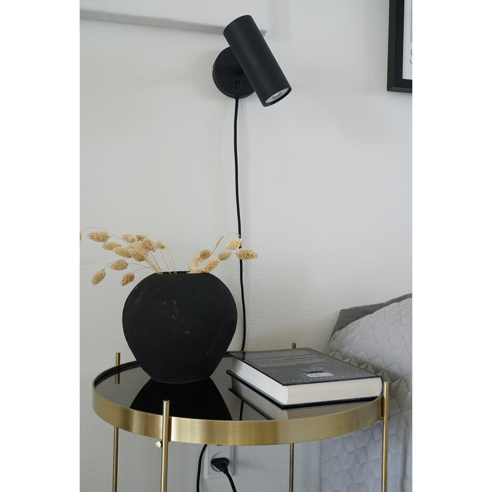 Lámpara de pared París - Negro