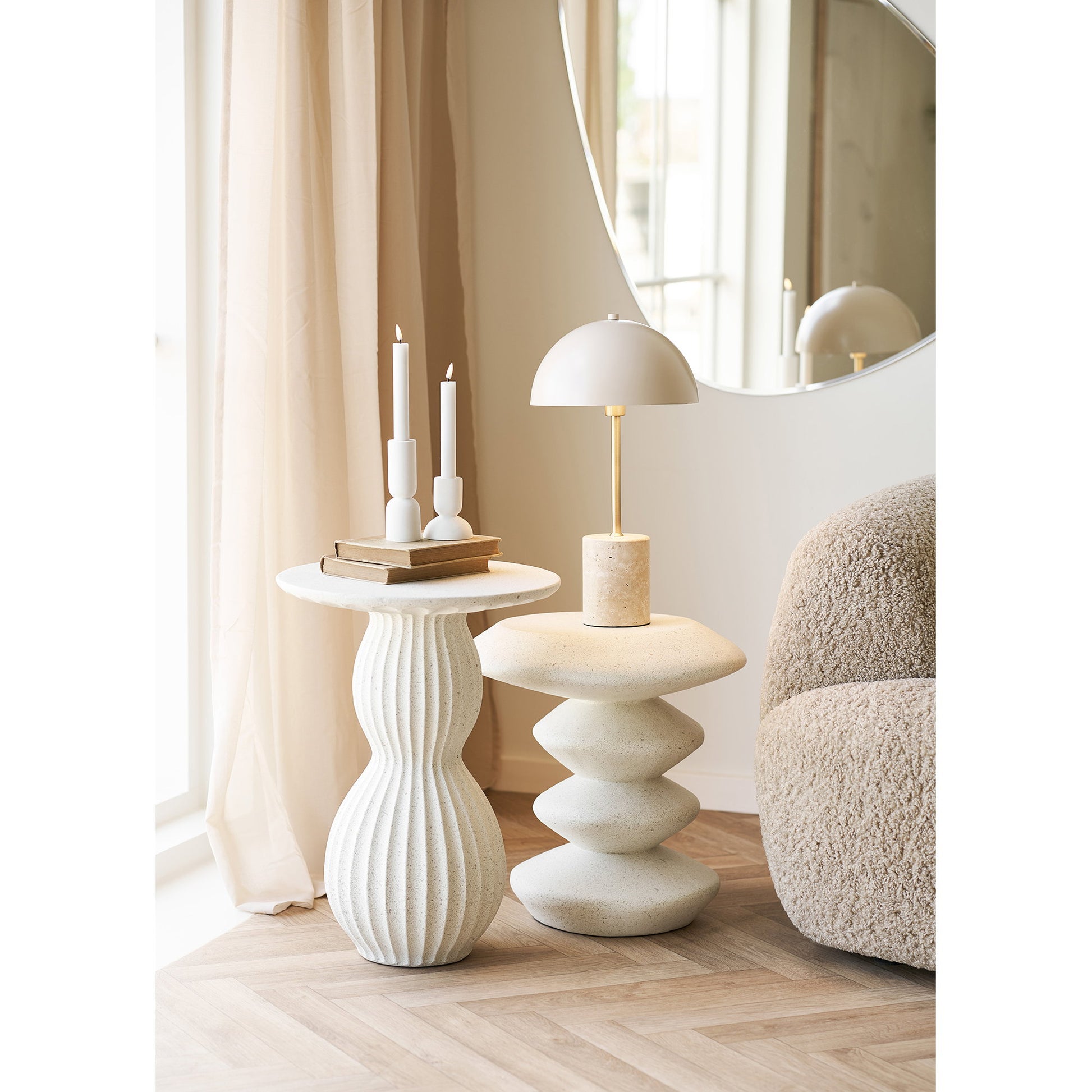 Lámpara de mesa Sheffield - Beige