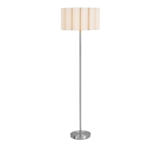 Lámpara de pie Wattom - Beige / Gris
