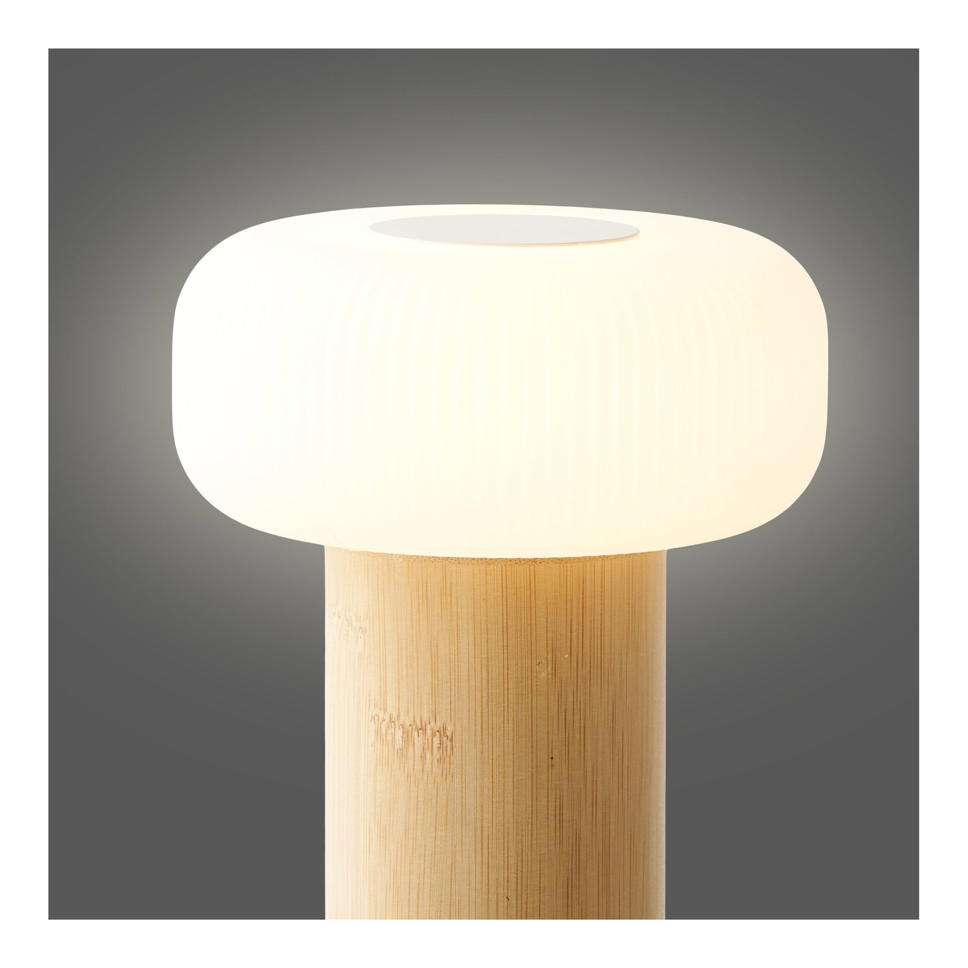 Lámpara de mesa Stafford - Natural / Blanco