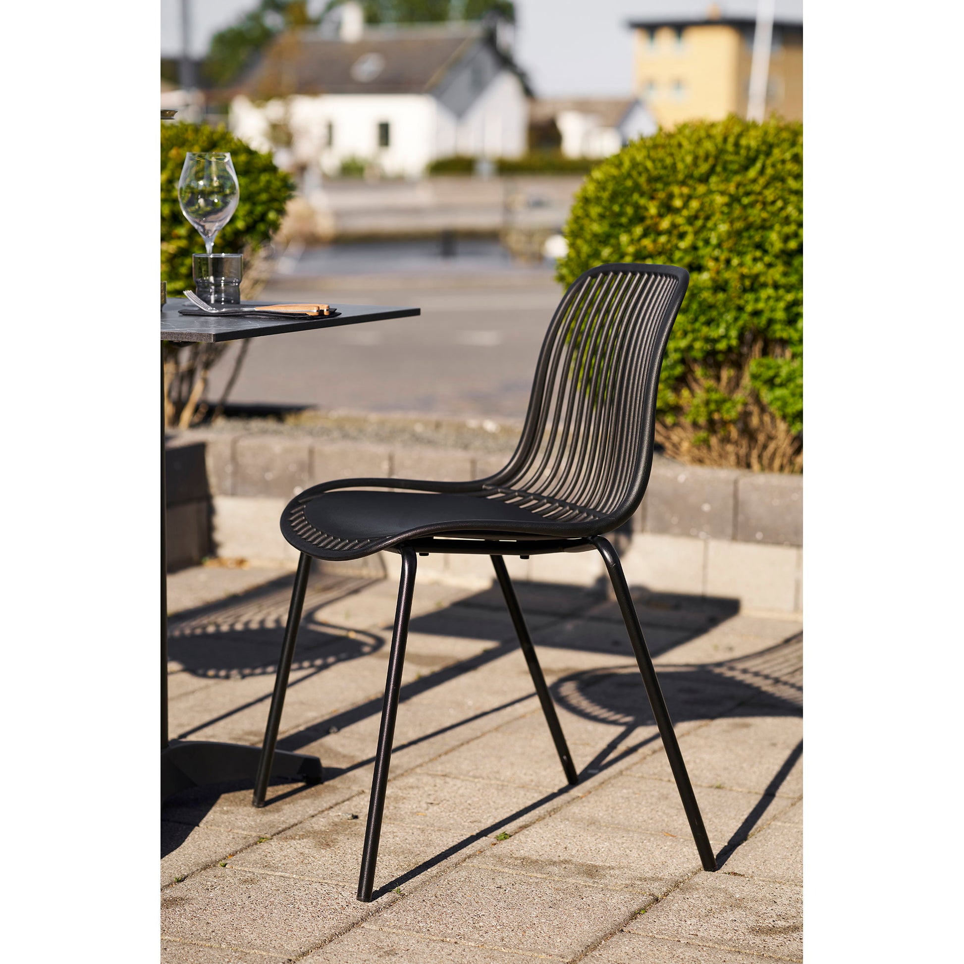 Silla de comedor Branson - Negro
