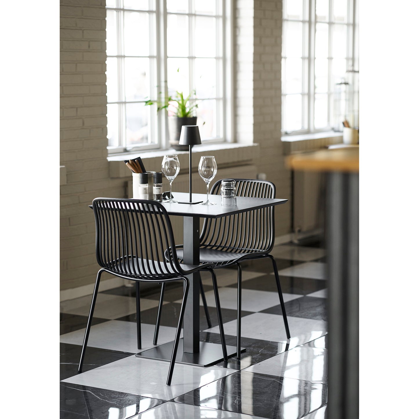 Silla de comedor Branson - Negro