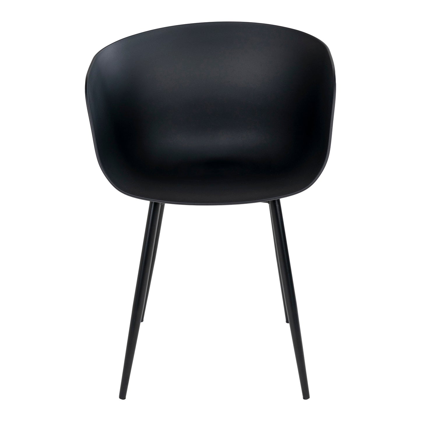Silla de comedor Roda - Negro