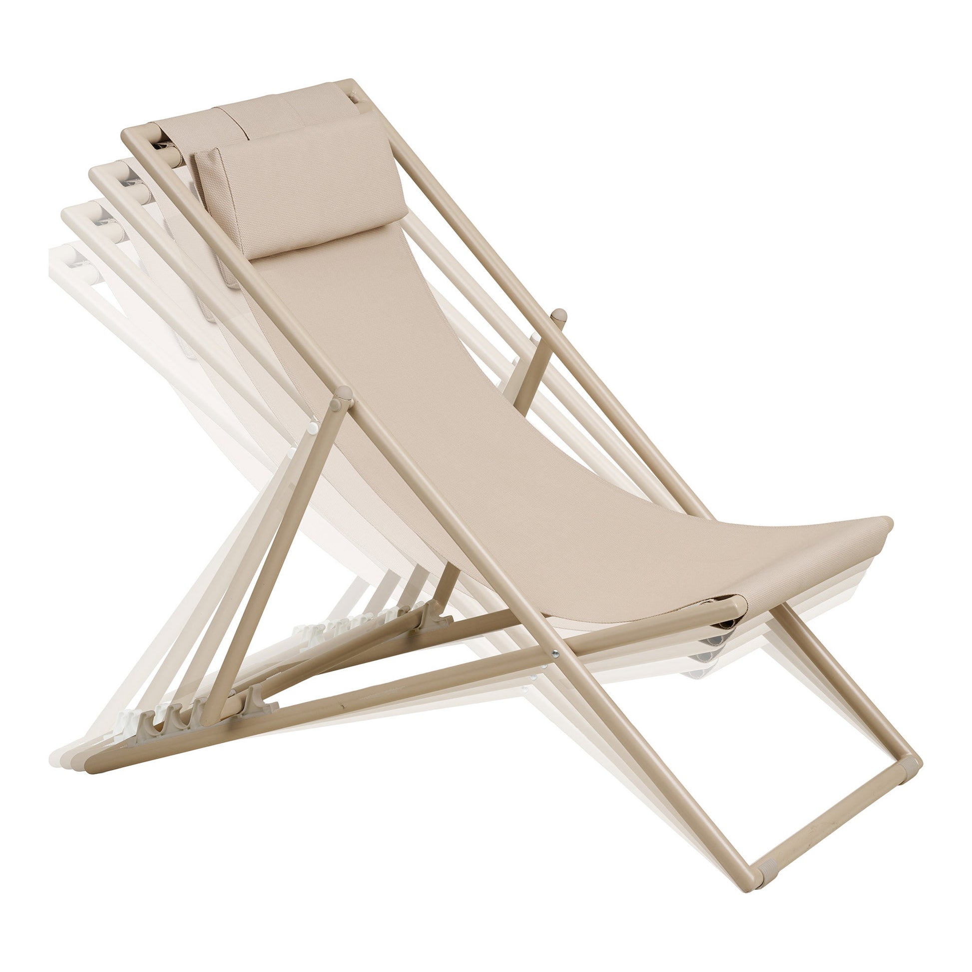 Silla de playa Curtis - Taupe