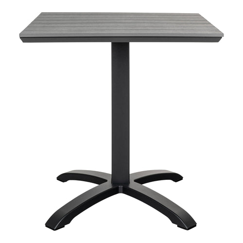 Chicago Bistro Table - Grey / Black