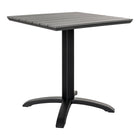 Chicago Bistro Table - Grey / Black