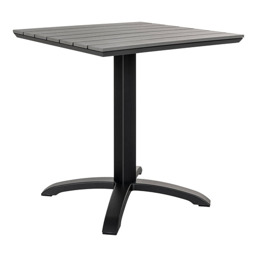 Chicago Bistro Table - Grey / Black