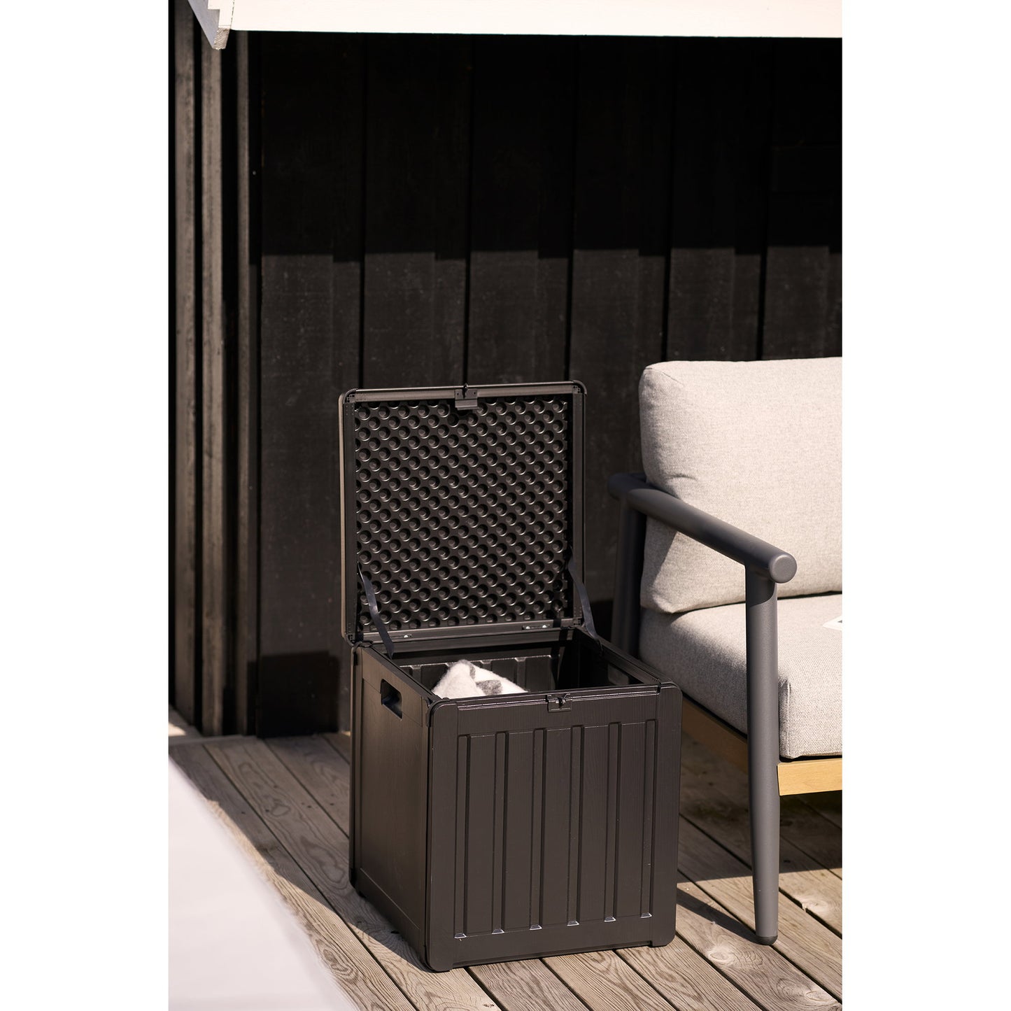 Caja de cojín Sobra - Negro