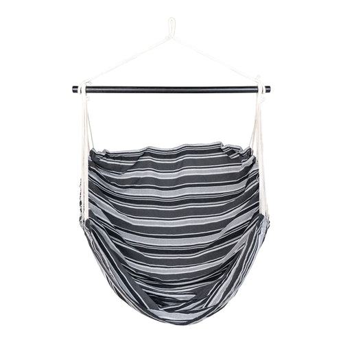 Lamia Hammock Chair - Grey / Black