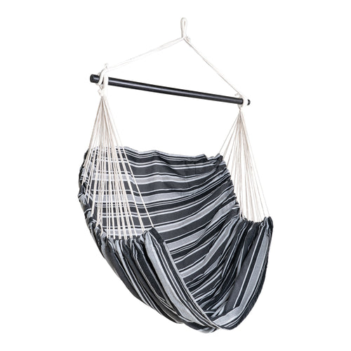 Lamia Hammock Chair - Grey / Black