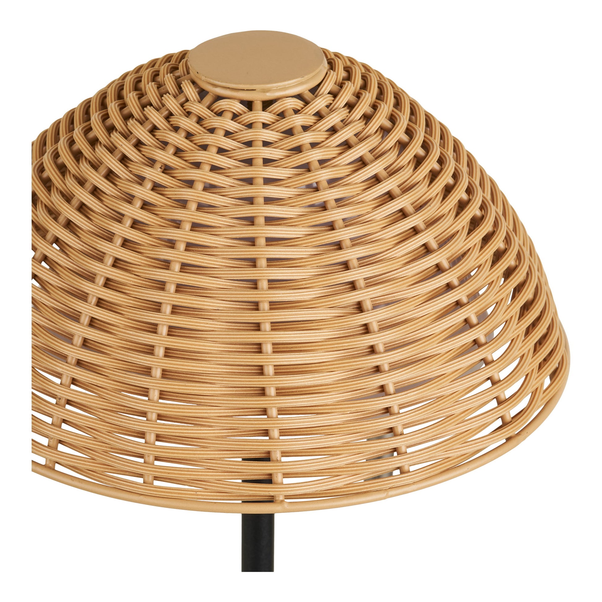 Lámpara de mesa LED Wigan - Natural / Negro