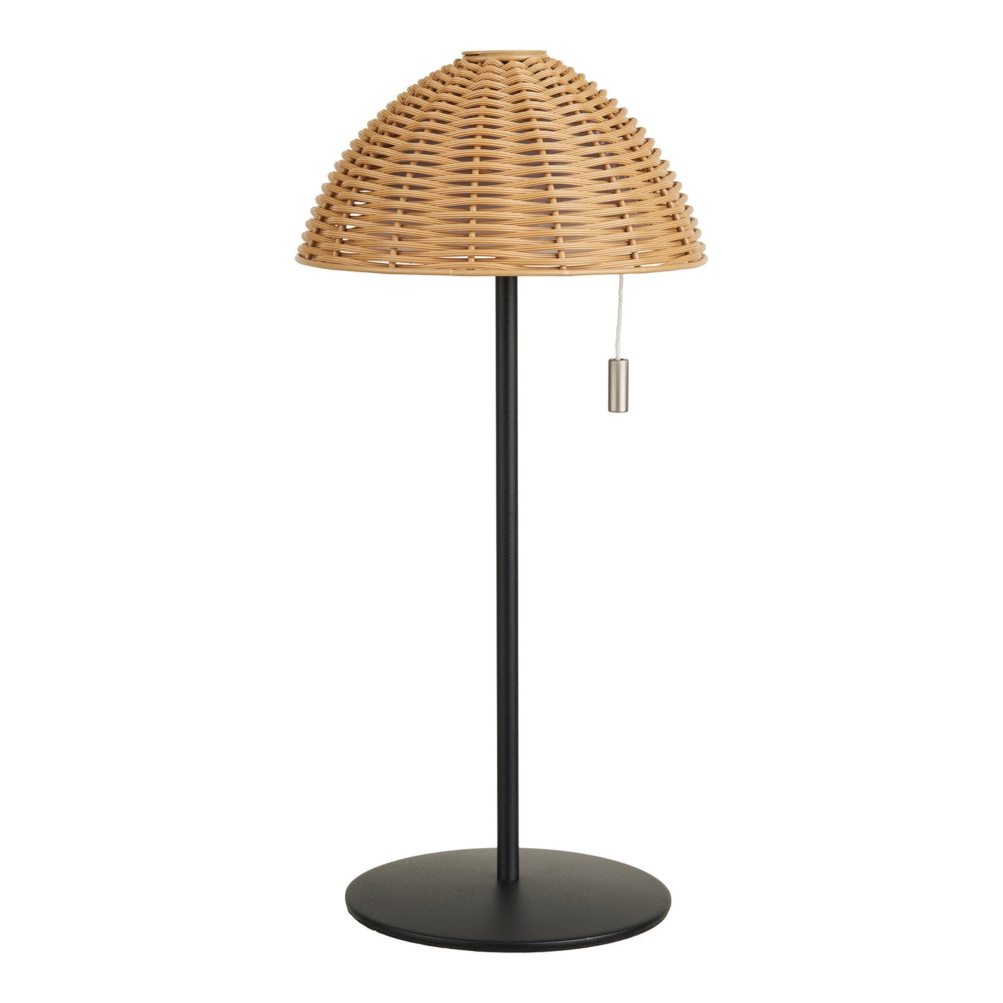 Lámpara de mesa LED Wigan - Natural / Negro