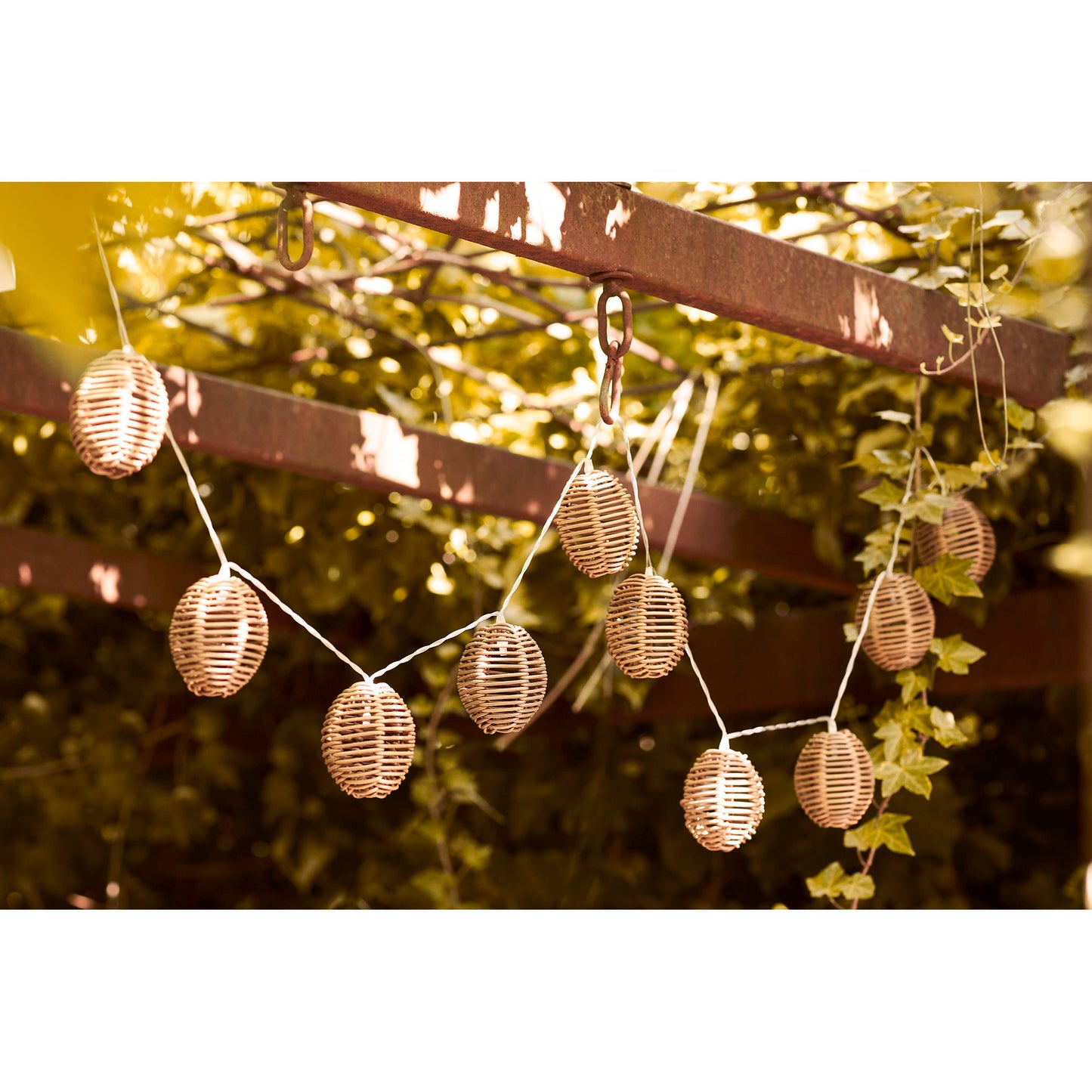 Cadena de luces LED Carlisle - Natural / Negro