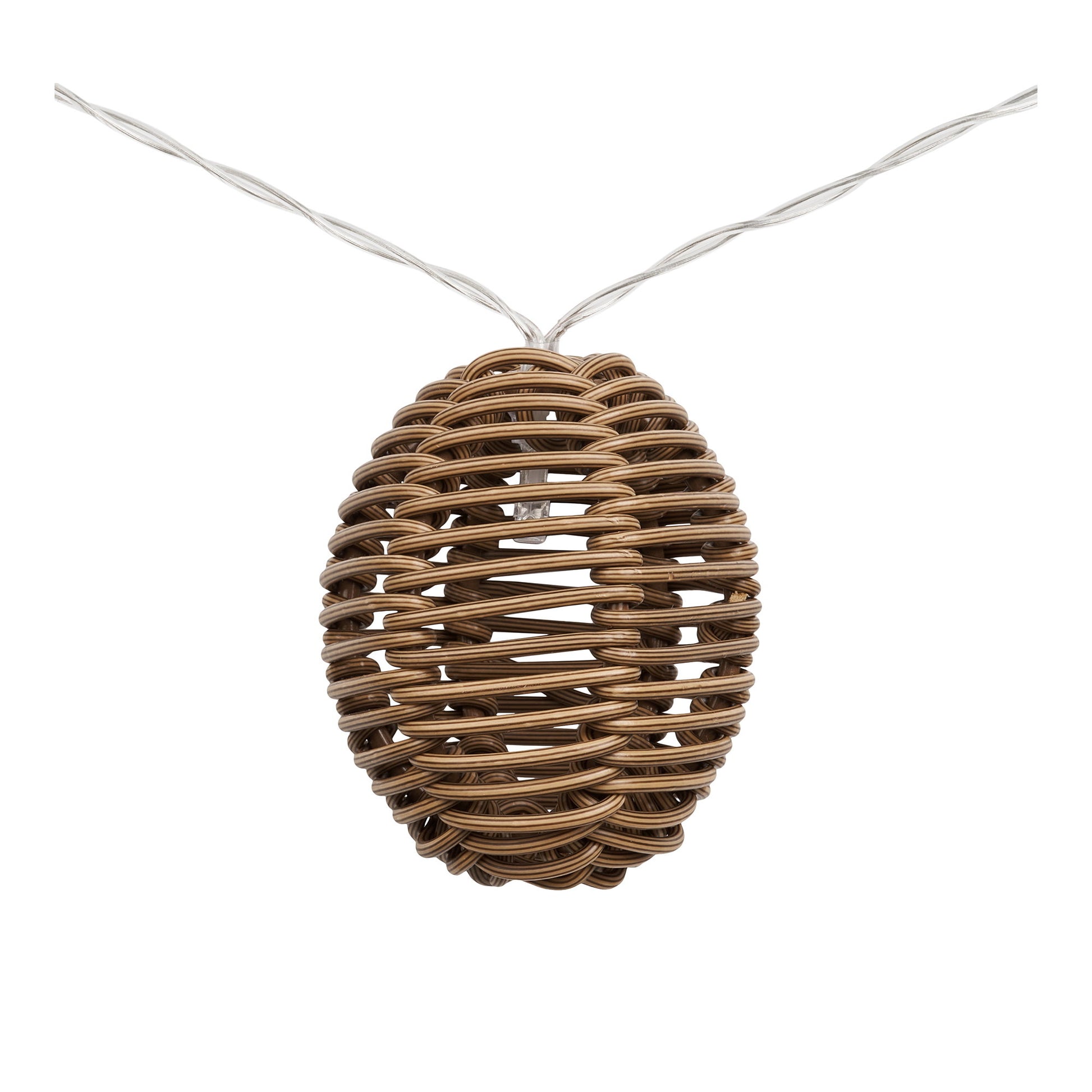 Cadena de luces LED Carlisle - Natural / Negro