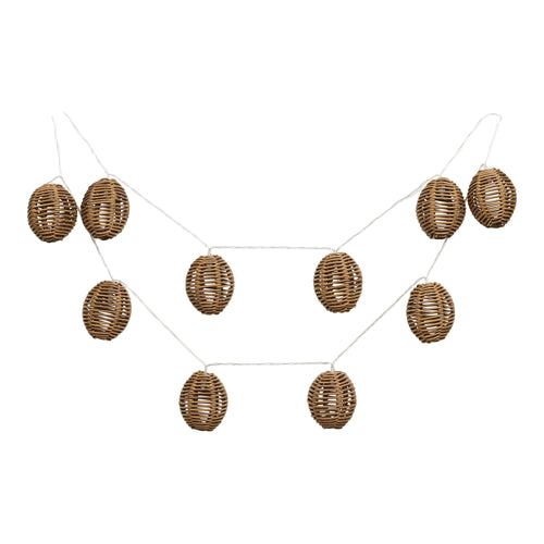 Carlisle LED String Lights - Natural / Black