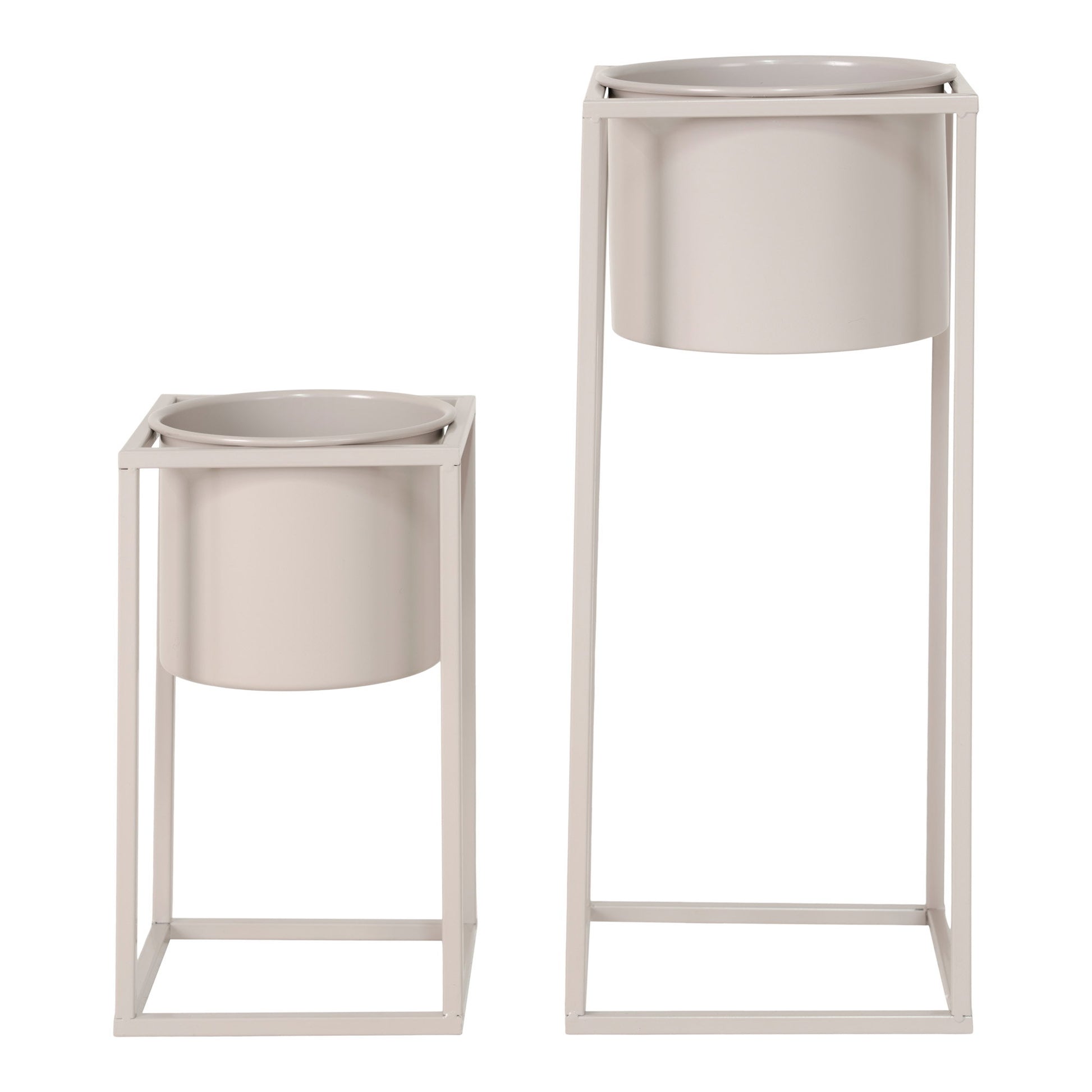 Macetas Marla - Beige / Gris