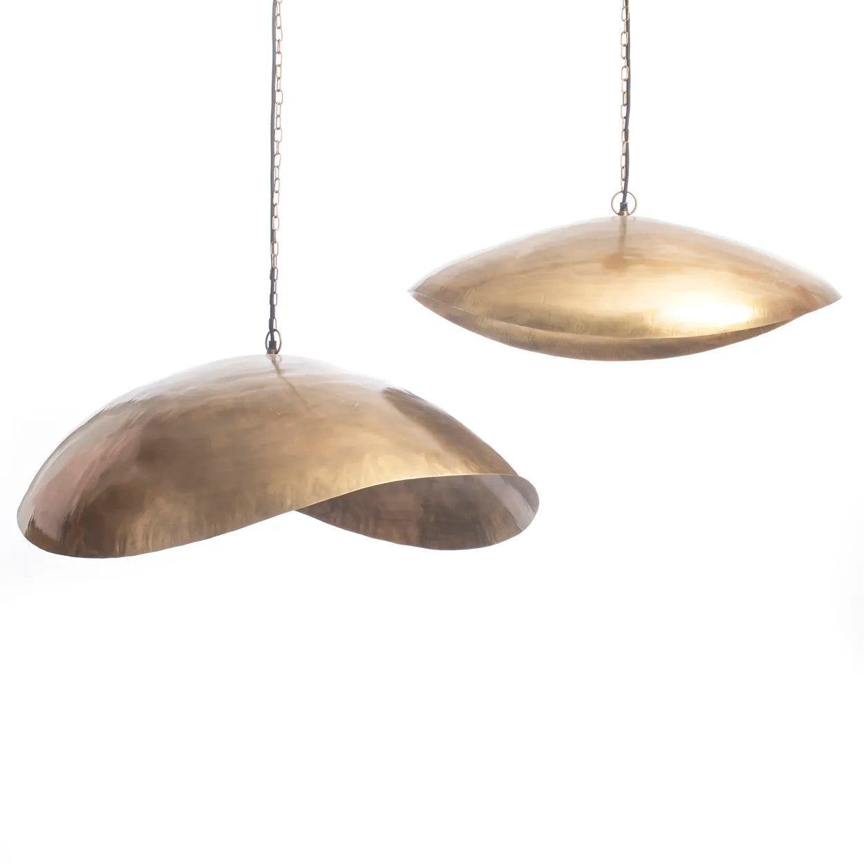 Fortune Cookie Pendant Lamp - Brass - XL