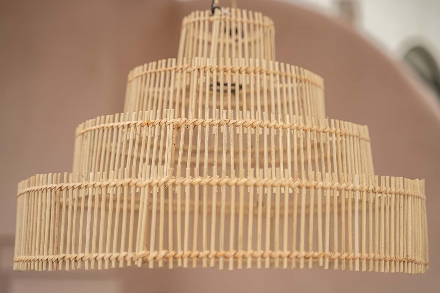 La Lampe à Suspension Wedding Cake - Naturel - M