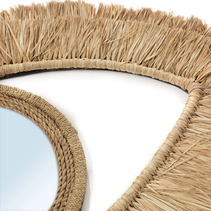 El Espejo Raffia Eye - Natural - M