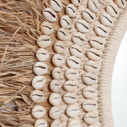 El Espejo Raffia Cowrie