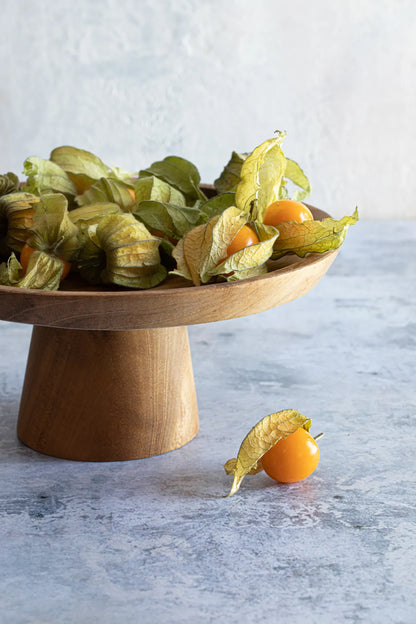 El Plato Para Tartas de Teca - M