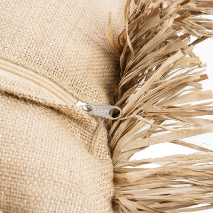 The Beautiful Jute Cushion Cover - Natural - 30x50