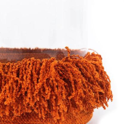 The Oh My Gee Candle Holder - Rust Velvet - S