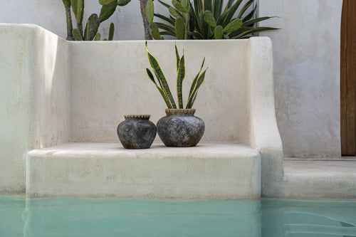 Styly vase - Antique Grey - M