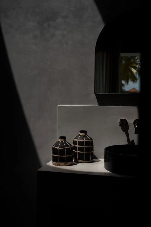 Vase The Whoopy - Natural Black - S