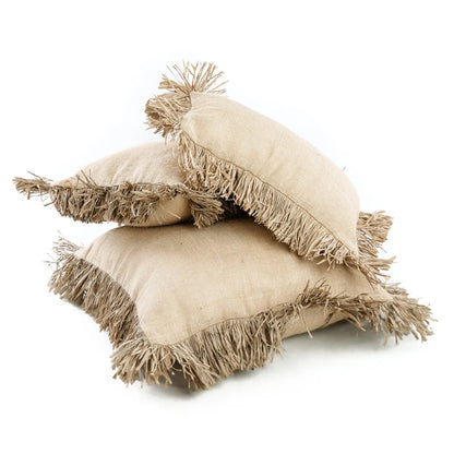 The Beautiful Jute Cushion Cover - Natural - 30x50