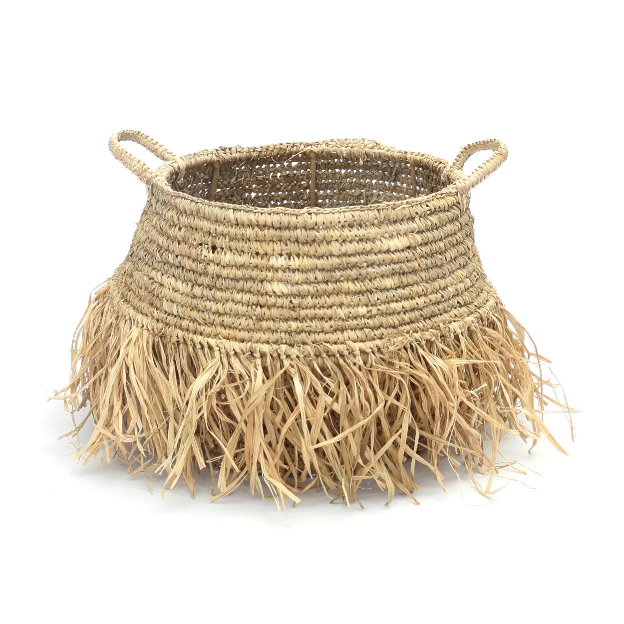 Cesta Raffia Deluxe - Natural - M - Rikih
