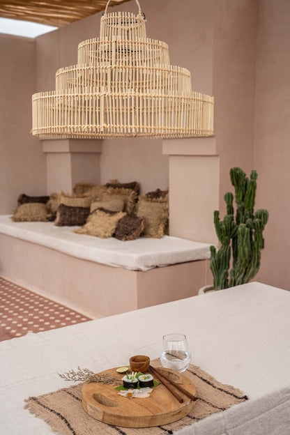 La Lampe à Suspension Wedding Cake - Naturel - M