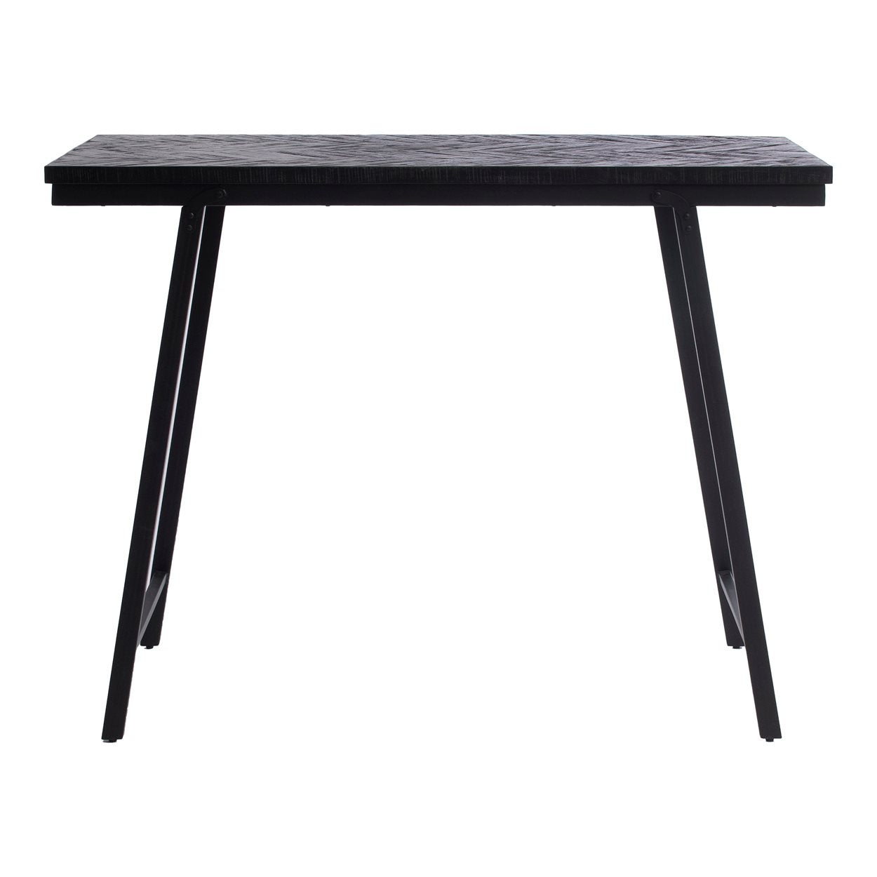 La Mesa Alta en Espiga - Negra - 140cm