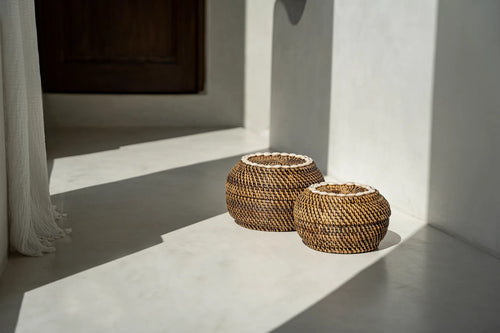 Cesta Peek-a-Boo The Colonial - Marrón natural - M