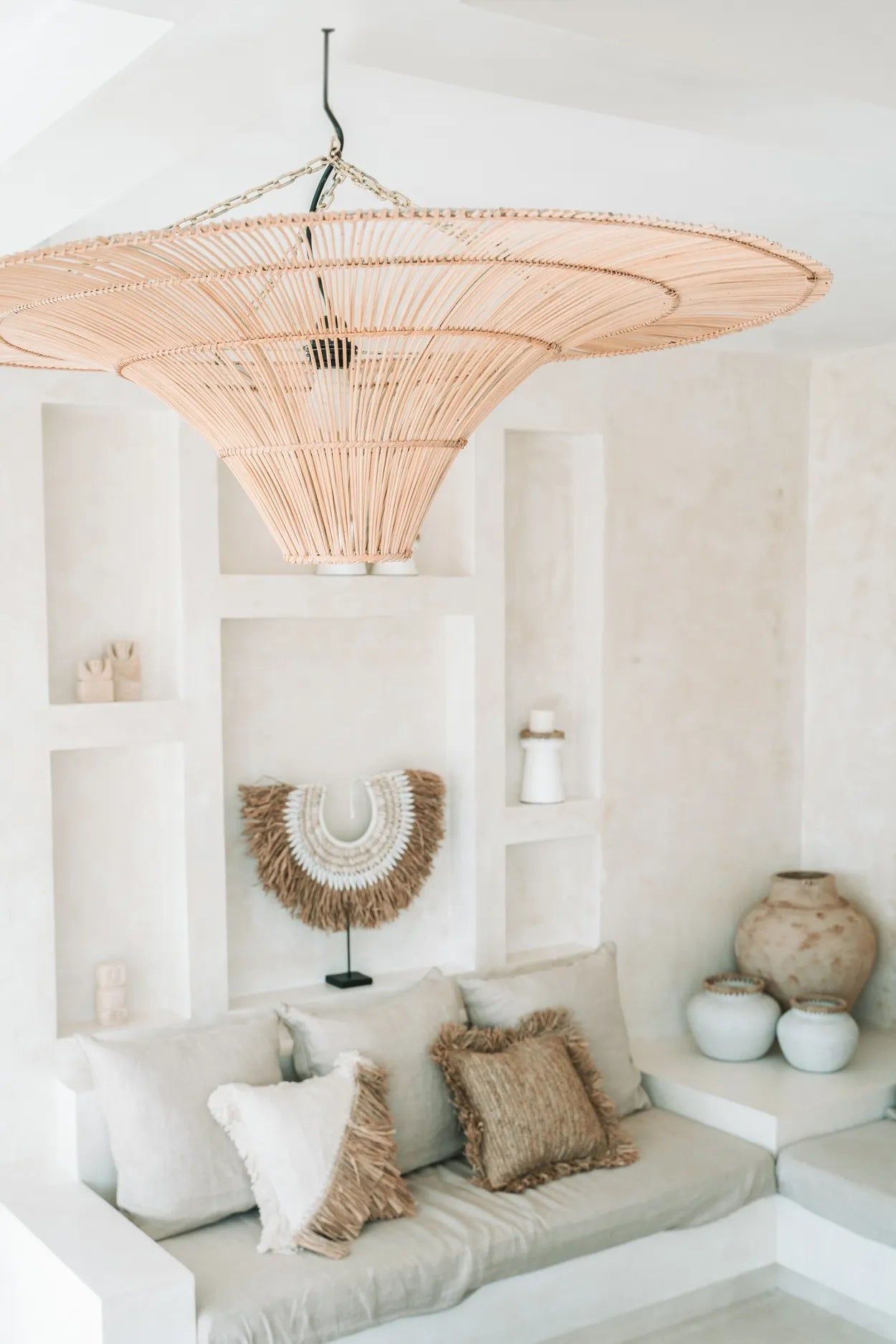 The Sky Pendant Lamp - Natural - XXL