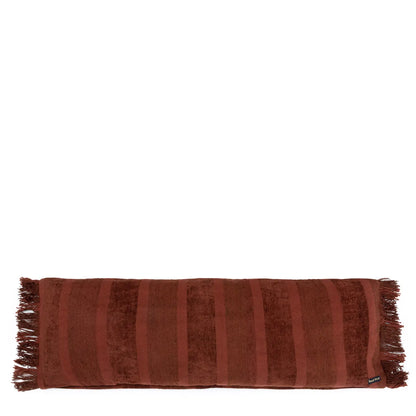 Housse de Coussin The Oh My Gee - Velours Bordeaux - 35x100