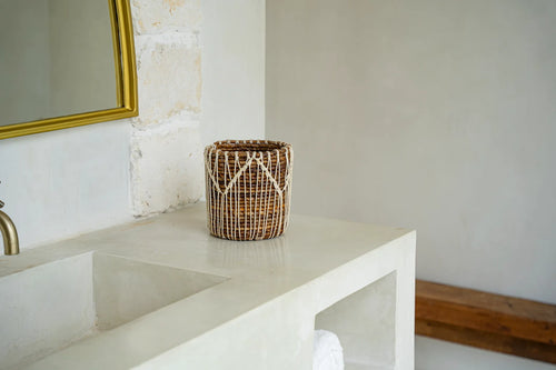 Macra-mazing Basket - Natural White - S